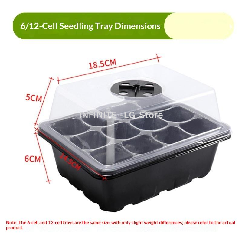 Humidity Dome Kit - Bandeja para germinar semillas en casa,