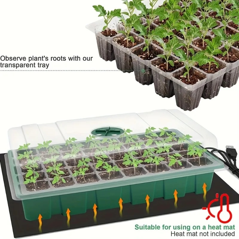 Kit de bandejas para semillero - Humidity Dome Kit reseña y precio